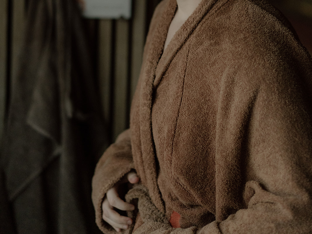 sauna sané badjas sauna sané, badjas en grote handdoek