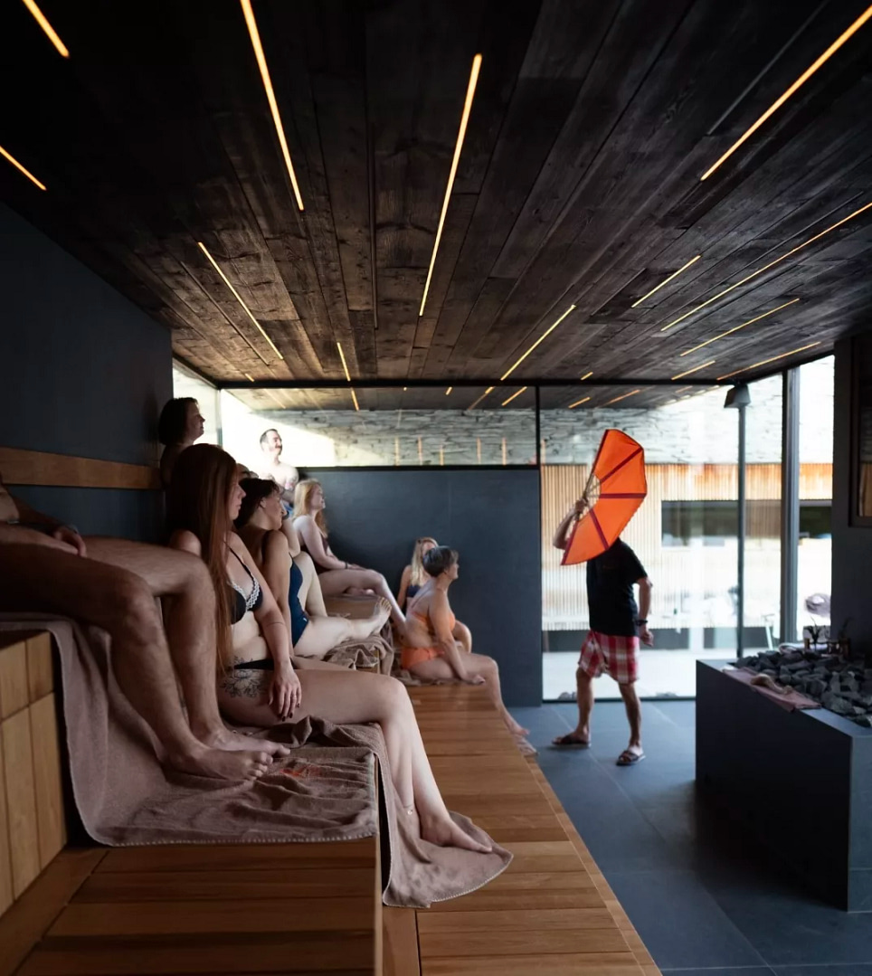 sauna sane opgieting aufguss in sauna sané opgiet sauna