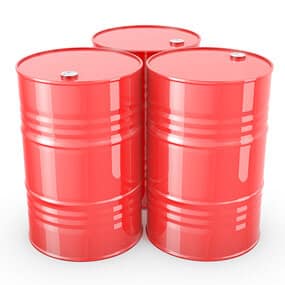 rode vaten verpakking verf